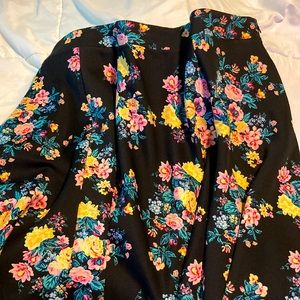 Floral swing skirt 3X